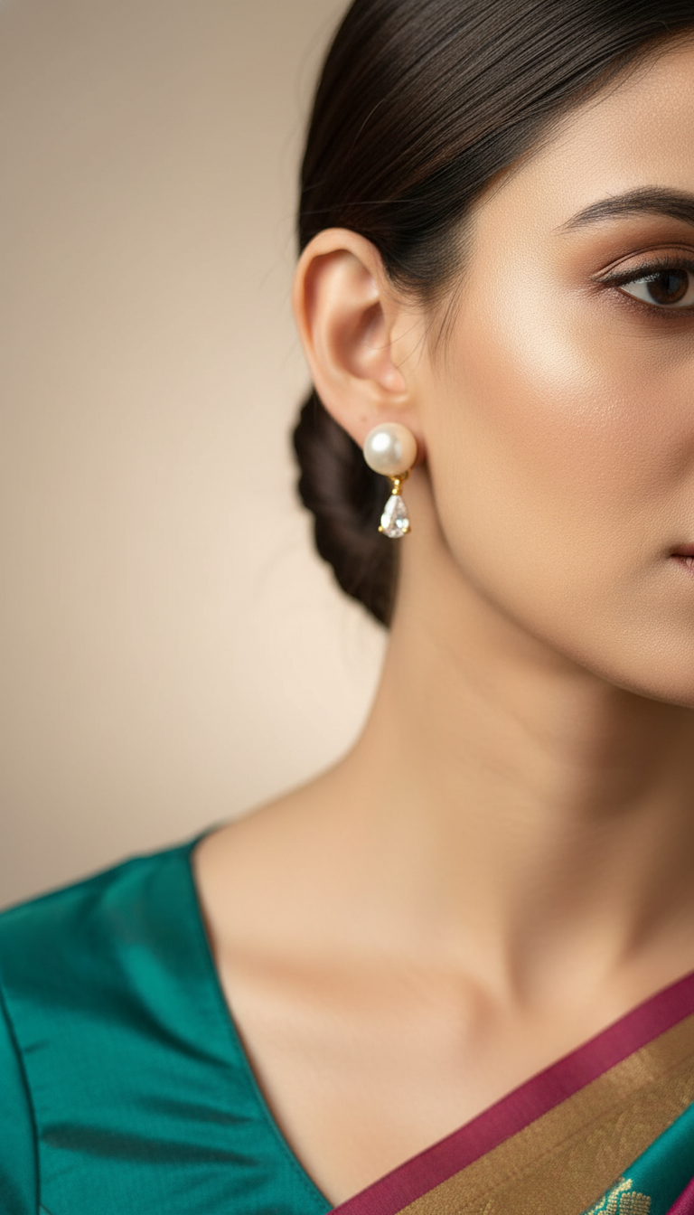 Fresh Water Pearl Earrings